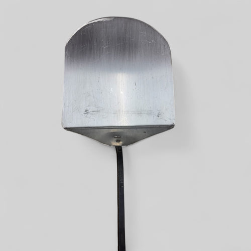 Hand-Forged Iron Pizza Spatula – 30.5” Length with 9x9” Flat Head