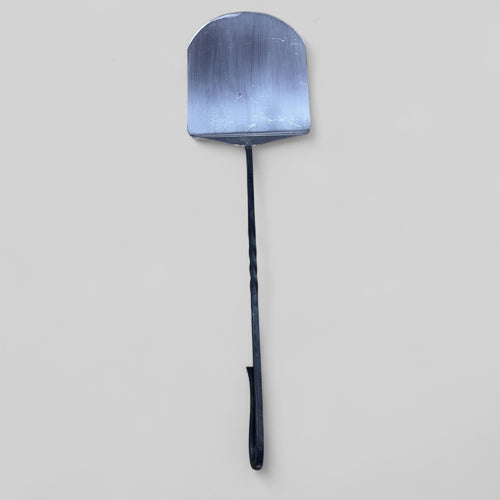 Hand-Forged Iron Pizza Spatula – 30.5” Length with 9x9” Flat Head